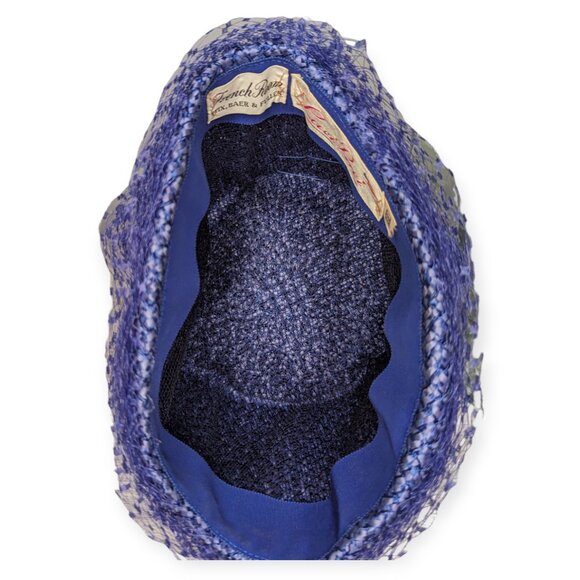 Vintage Luci Puci Blue/Purple Hat - Picture 6 of 10